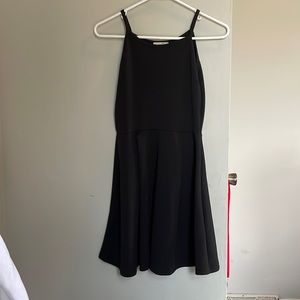 Black skater dress, size medium